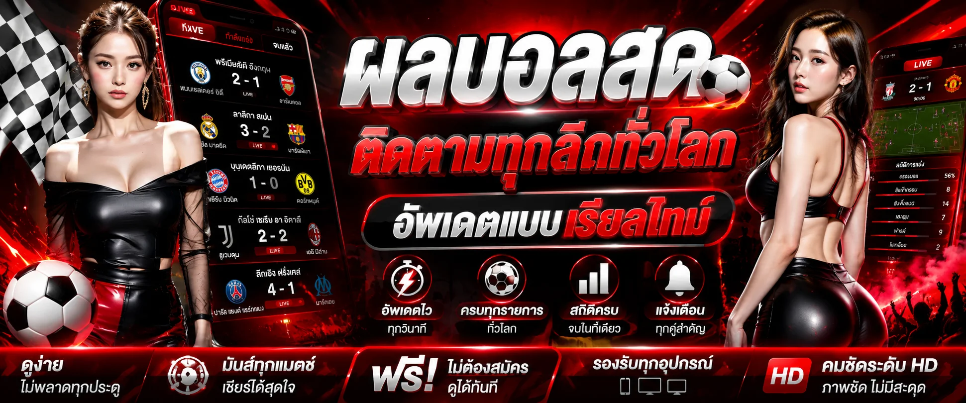 ผลบอลสด UPPER168 อัปเดตนาทีต่อนาที ครบทุกลีก